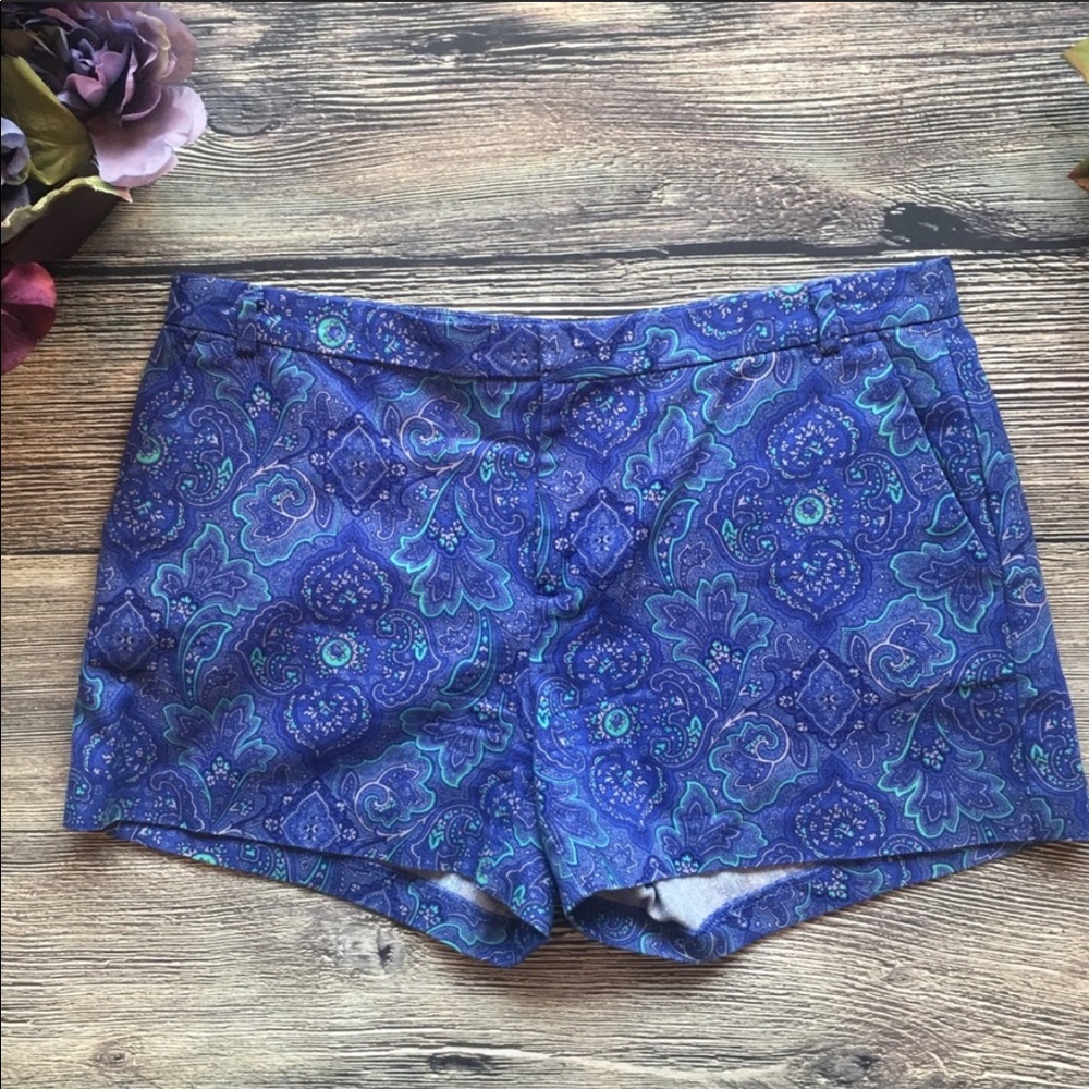 GAP Slash Pocket Paisley Chino shorts 3” inseam